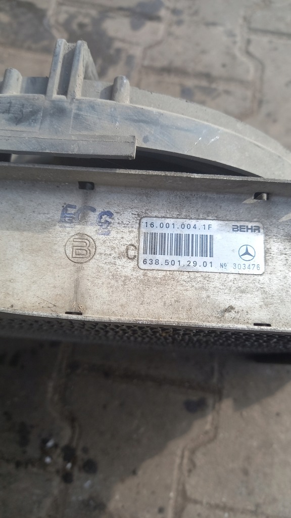 Радиатор воды mercedes benz vito 112 в Украине