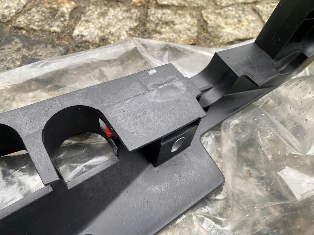 Opel meriva b усилитель pas бампера кронштейн направляющая 13284328 оригинал Оригинал