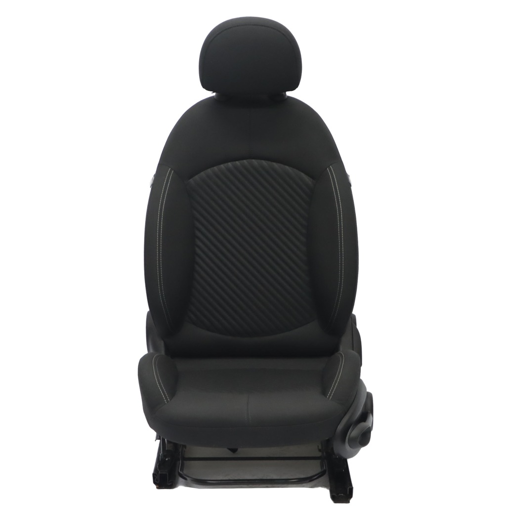 фото №1, Mini r60 countryman сиденье левый перед sport материал diagonal track szary