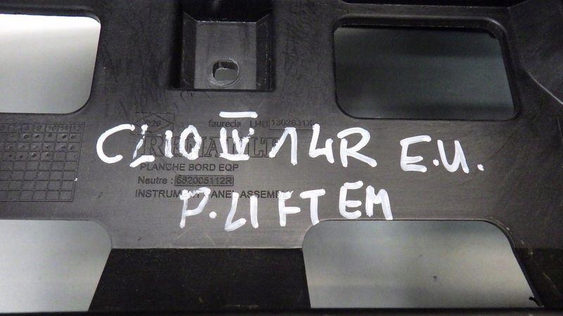 фото №15, Панель приладів консоль подушка подушка безпеки водія пасажира renault clio iv 4