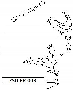фото №2, Nty zsd-fr-003 шарнир крепёжный / направляющая