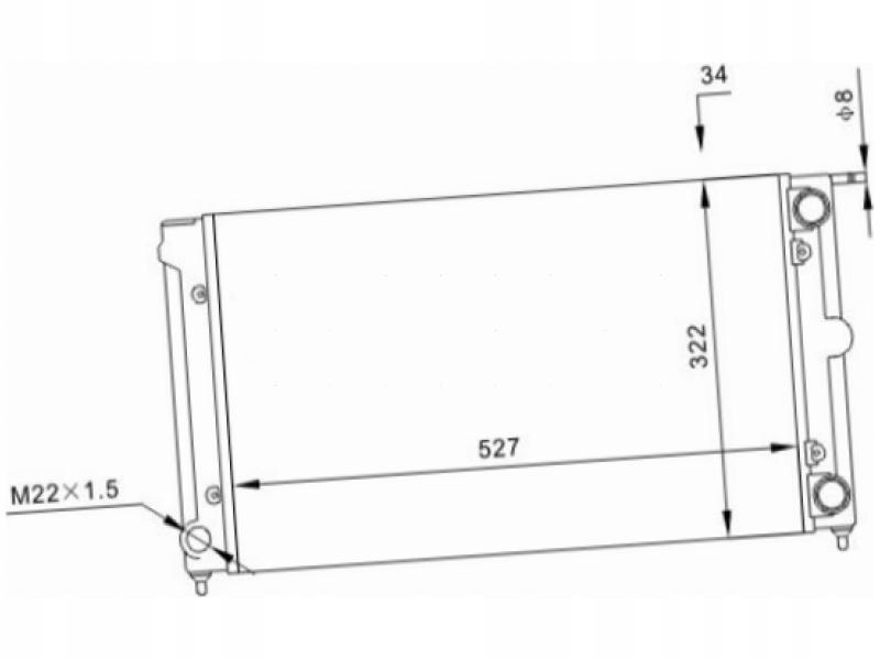 фото №2, Радіатор hart 600 022