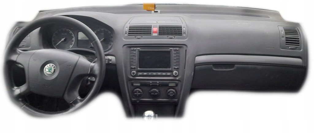 фото №1, Skoda octavia ii pulpit панель приладів приладова панель консоль