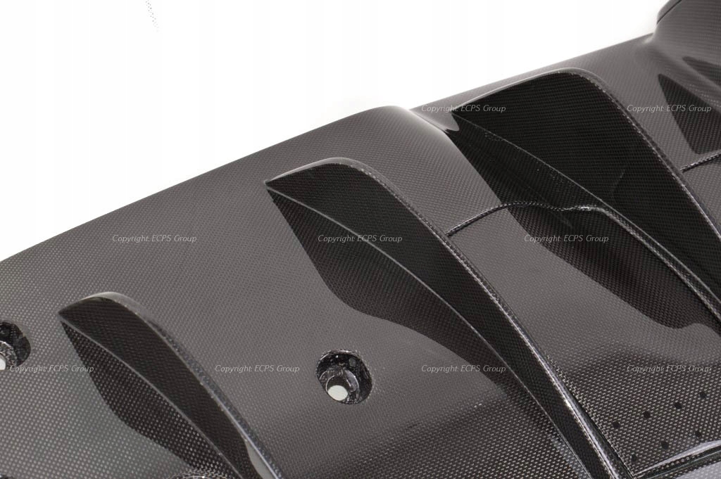 фото №12, Ferrari 488 gtb диффузор бампера задняя