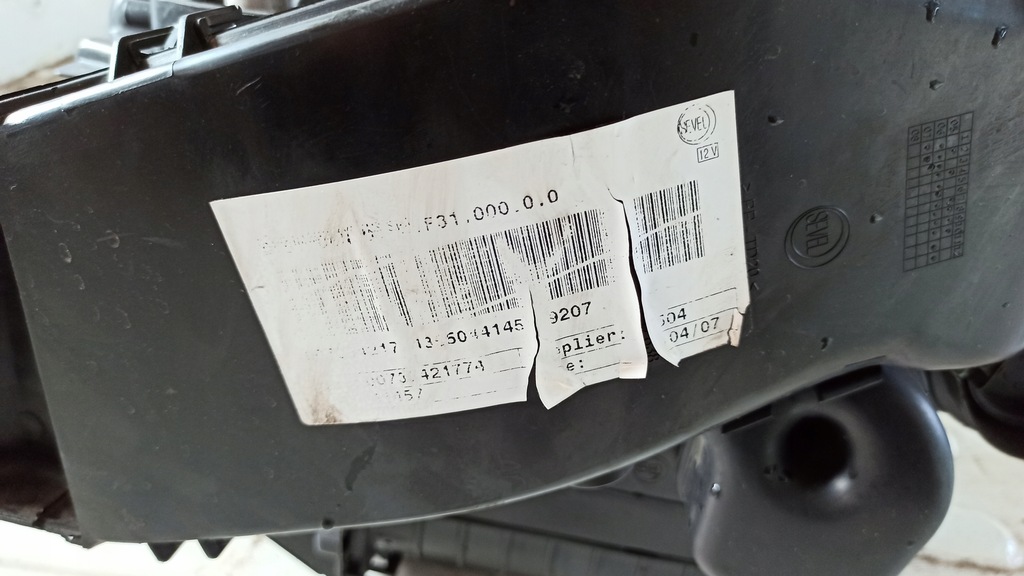 фото №4, Корпус обігрівача кондиціонера ducato jumper 06+