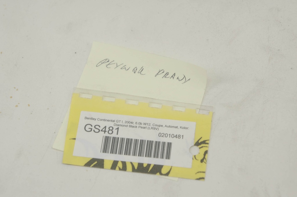 фото №5, Gs481 bentley continental gt i w12 поплавок пального