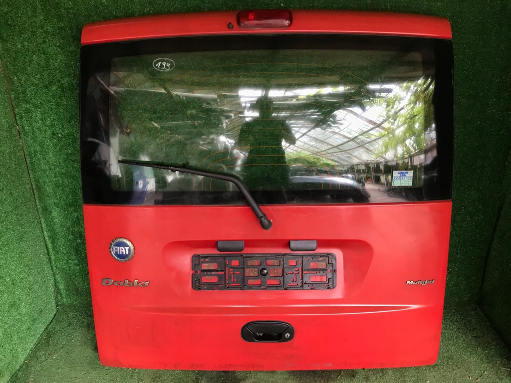 фото №1, Кришка багажника задня задня fiat doblo i 199 w-wa