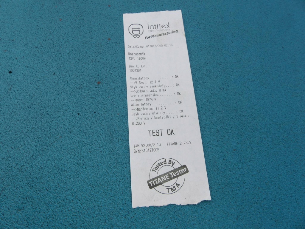 Test стартер bmw x5 e70 06-13 0001115069 3.0d с Разборки