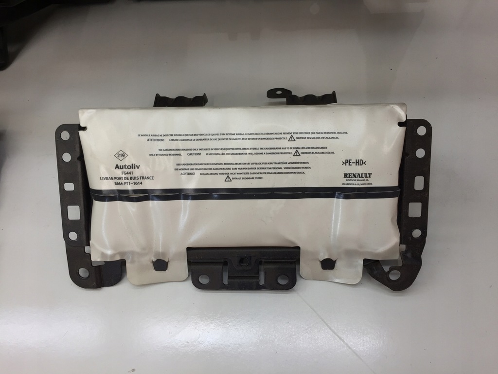 фото №8, Renault laguna iii 3 подушки безпеки подушка консоль панель приладів панель приладів подушка безпеки oryg