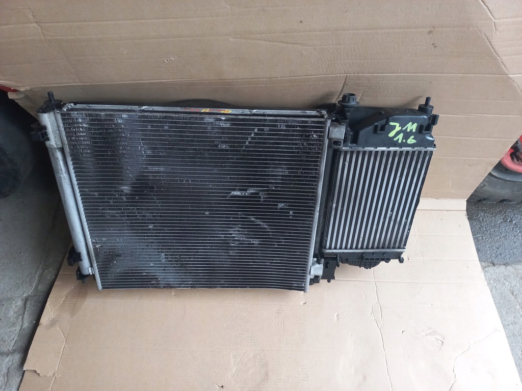 фото №1, Nissan qashqai j11 ii комплект радиатор 1.6 dci