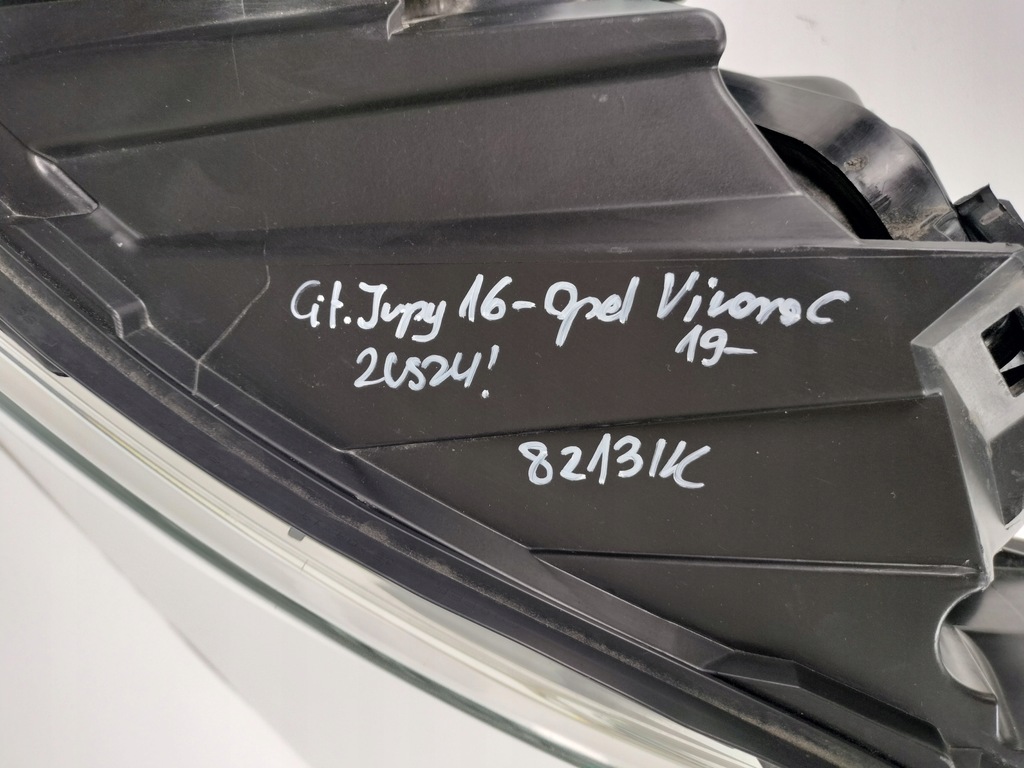 фото №10, Лампа ліва фара citroen jumpy 16- opel vivaro c 19-