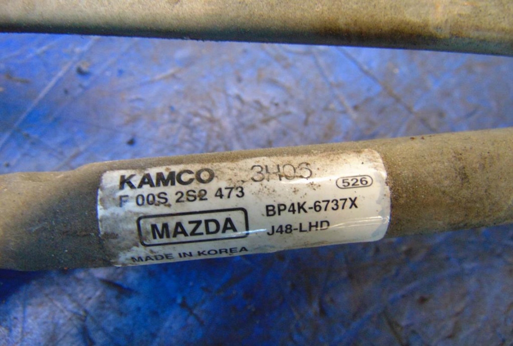 фото №5, Mazda 3 механизм дворник bp4k-6737x