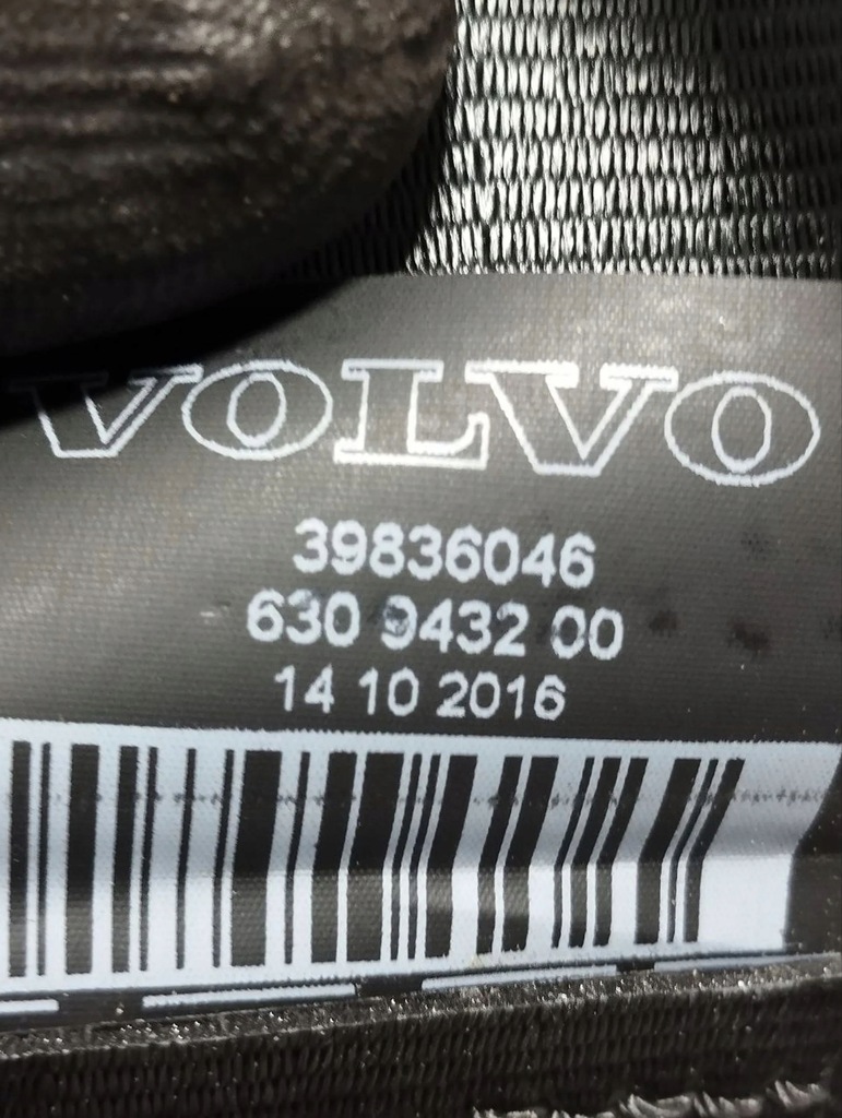 фото №9, Volvo s90, v90 2017 pas безпеки сидіння заднього 39836046