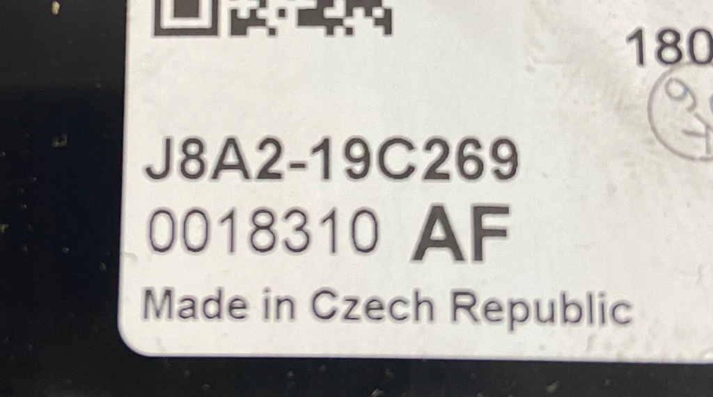 фото №3, Панель кондиціонера range rover velar l560 j8a2-19c269-af