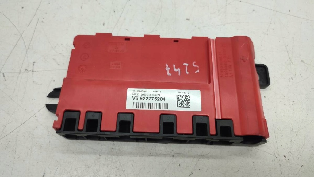 фото №1, Клемма плюсовая 922775204 bmw f20 2012 116d eu