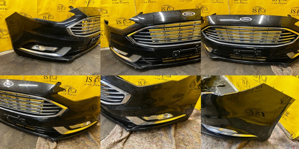 фото №16, Перед бампер лампи капот крила ford fusion lift mondeo mk5 2017 g1