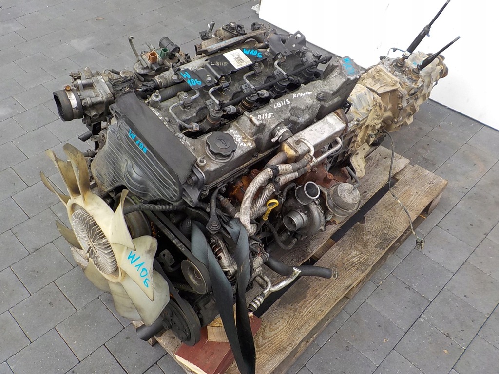 фото №11, Ford ranger ii 09r 2.5 tdci 143km w-lc wl-c двигун kompletny film