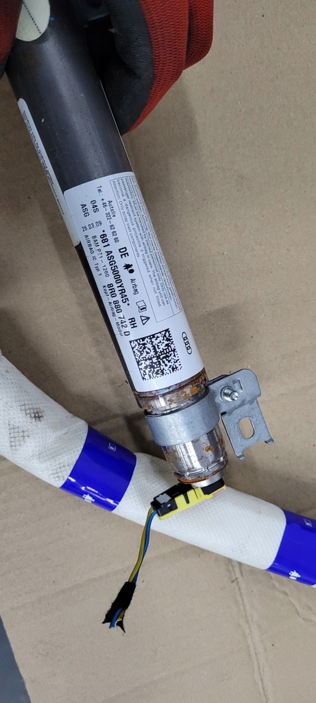 фото №11, Audi q5 8r шторка безпеки подушка безпеки права 8r0880742d