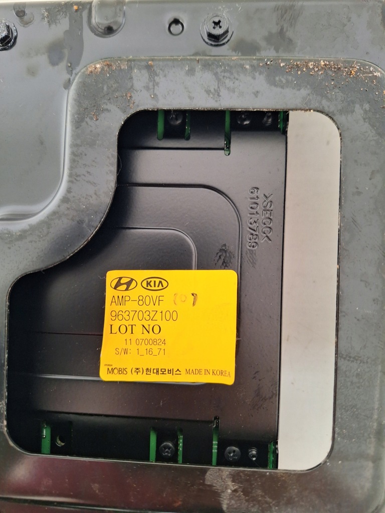 фото №3, Усилитель аудио радио hyundai i40 963703z100