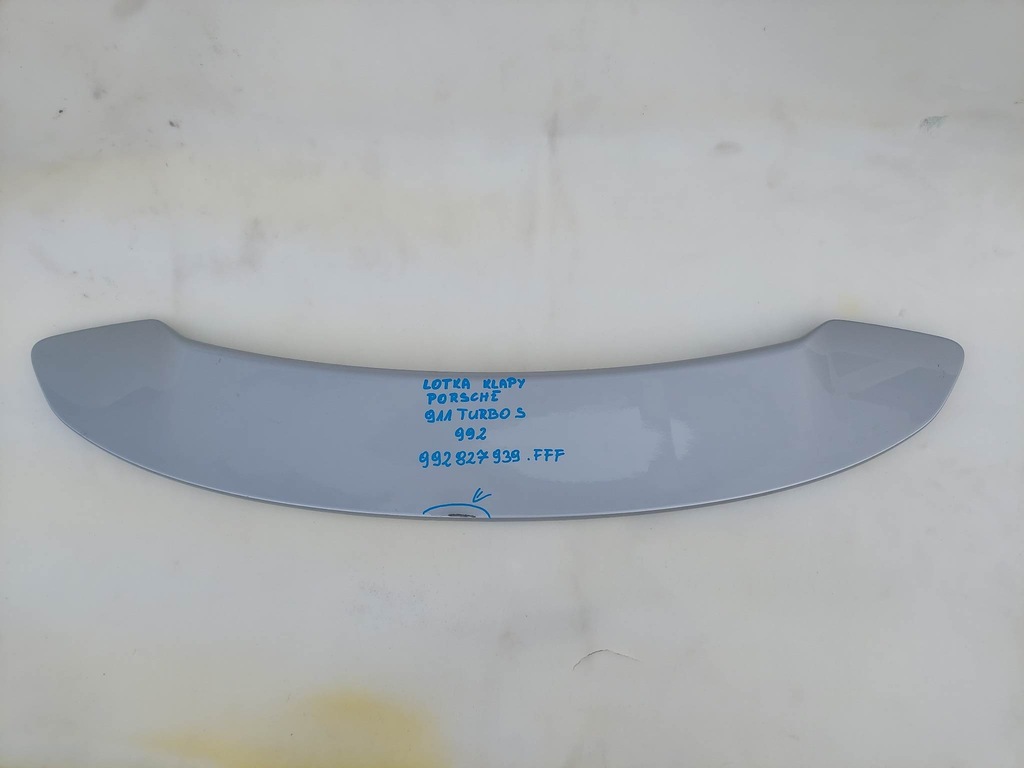 фото №1, Porsche 911 turbo s 992 спойлер спойлер крышки задняя