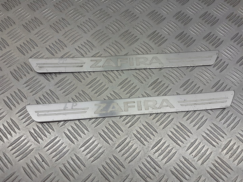 фото №3, Накладки пороговые внутреннее opel zafira b