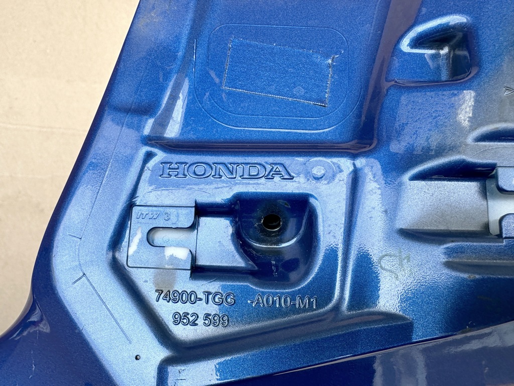 фото №8, Спойлер крышный спойлер honda civic x hb 17- aso