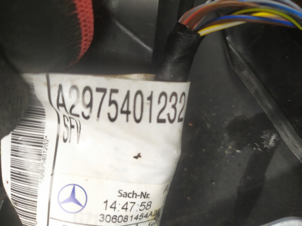 фото №10, Mercedes eqs v297 w297 бампер перед передний kompletny + решётка радиатора pdc