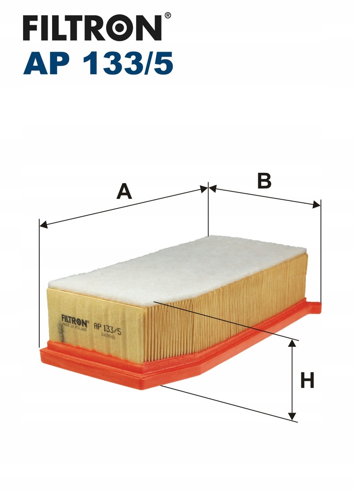 фото №2, Фільтр повітря dacia logan ii