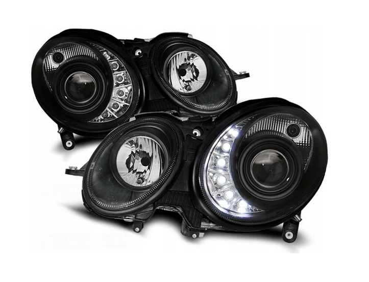 Купить Фонари новая  mercedes w211 e-klasa 02-06 черный led