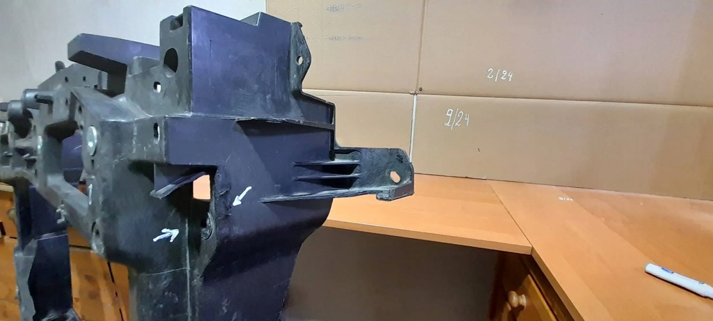 фото №6, Pas передний усилитель панель фары mazda 2 ii demio