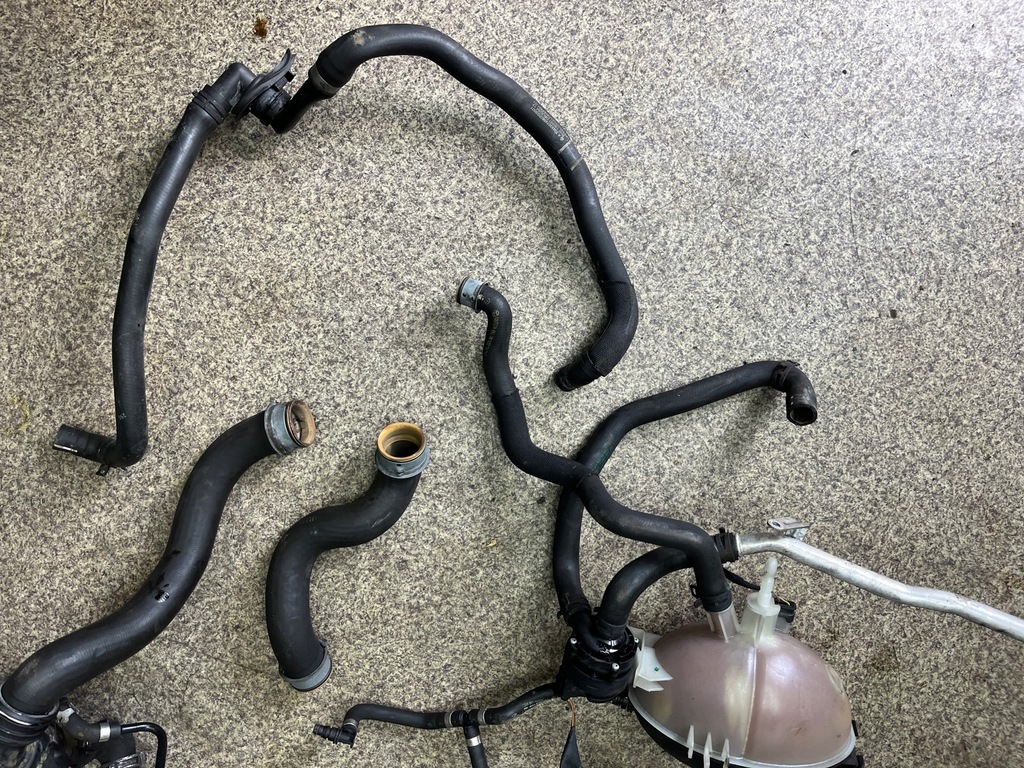 фото №6, Магистраль водяная шланги помпа wody mercedes w204 2.2 cdi 651 org