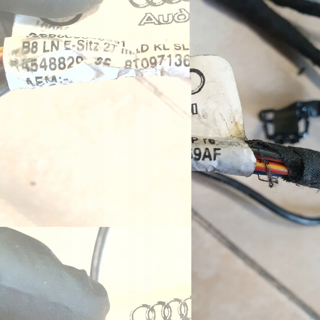 фото №14, Подушка безопасности подушка воздушная спинка сиденье правого audi a5 8f cabrio кожа