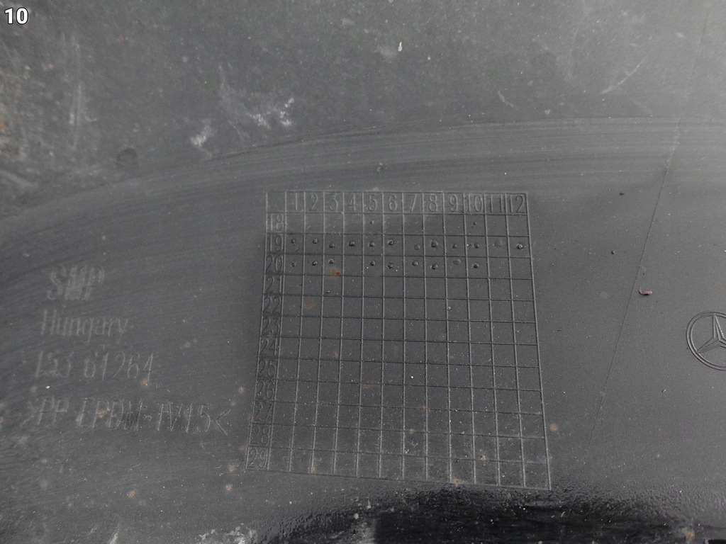 фото №11, Mercedes cla c118 35 amg cla35 19- спойлер диффузор w бампер задняя