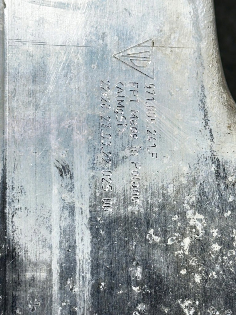 фото №14, Porsche panamera 971 балка pas перед передній бампера 971805241f cała ładna