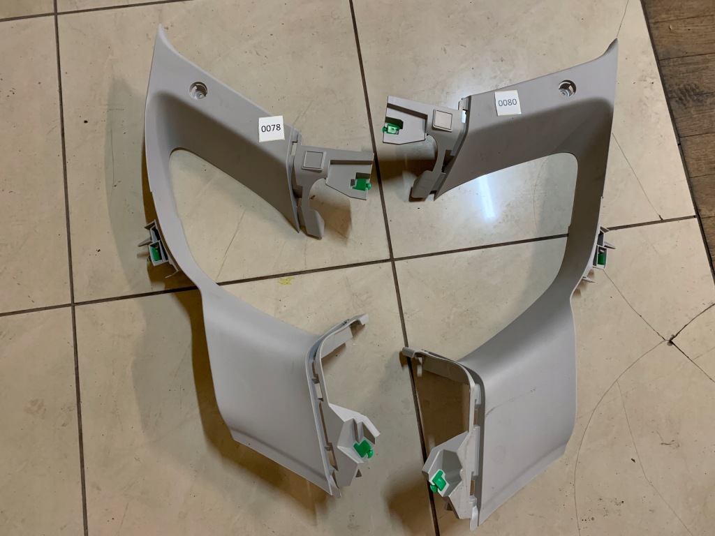 фото №1, Citroen c3 aircross защита стойка заднего l r