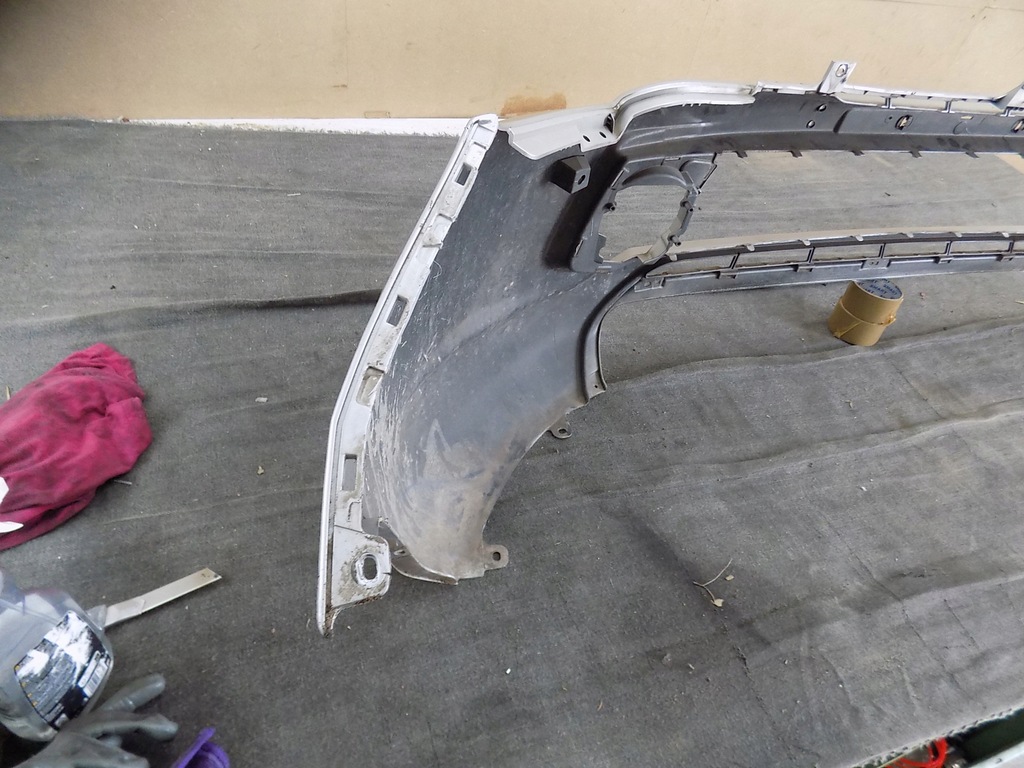 фото №6, Mitsubishi l200 2015- бампер передний перед 6400f763zz