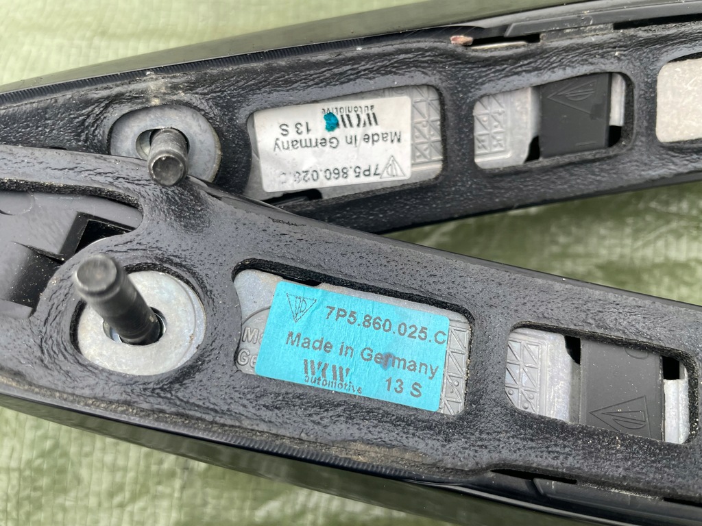 фото №10, Porsche cayenne 7p5 рейлинги кровельные правый левый 7p5860025c 7p5860026c