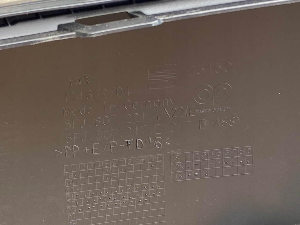 фото №8, Gd seat tarraco li7f 4xpdc бампер перед kompletny