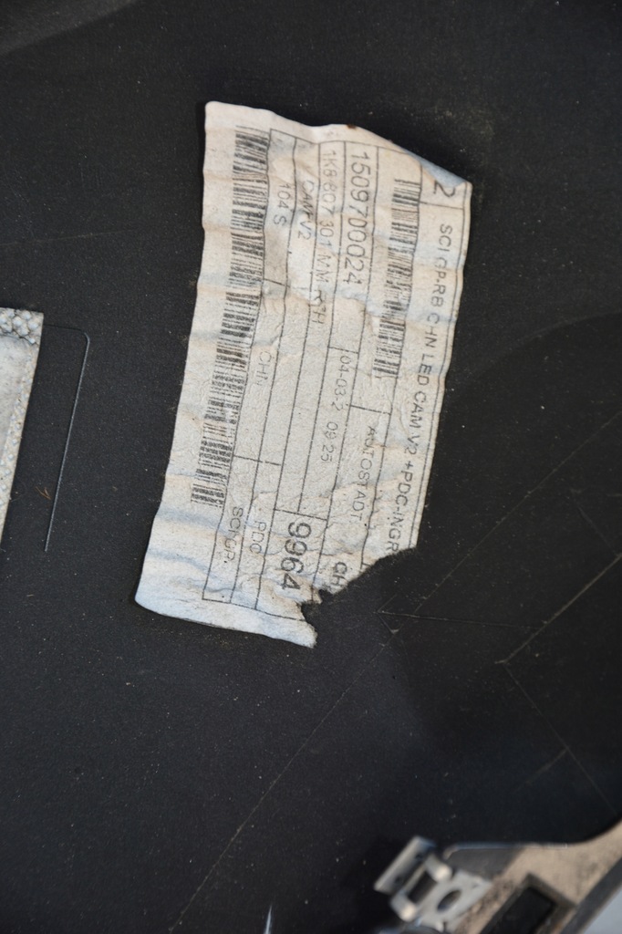 фото №13, Бампер задня vw scirocco grau 4pdc pod камера lr7h