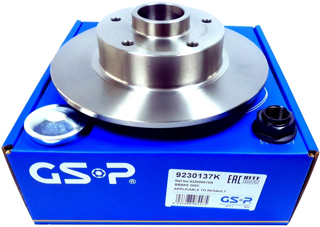 фото №3, Гальмівні диски з підшипник abs гальмівні колодки задня renault espace iv