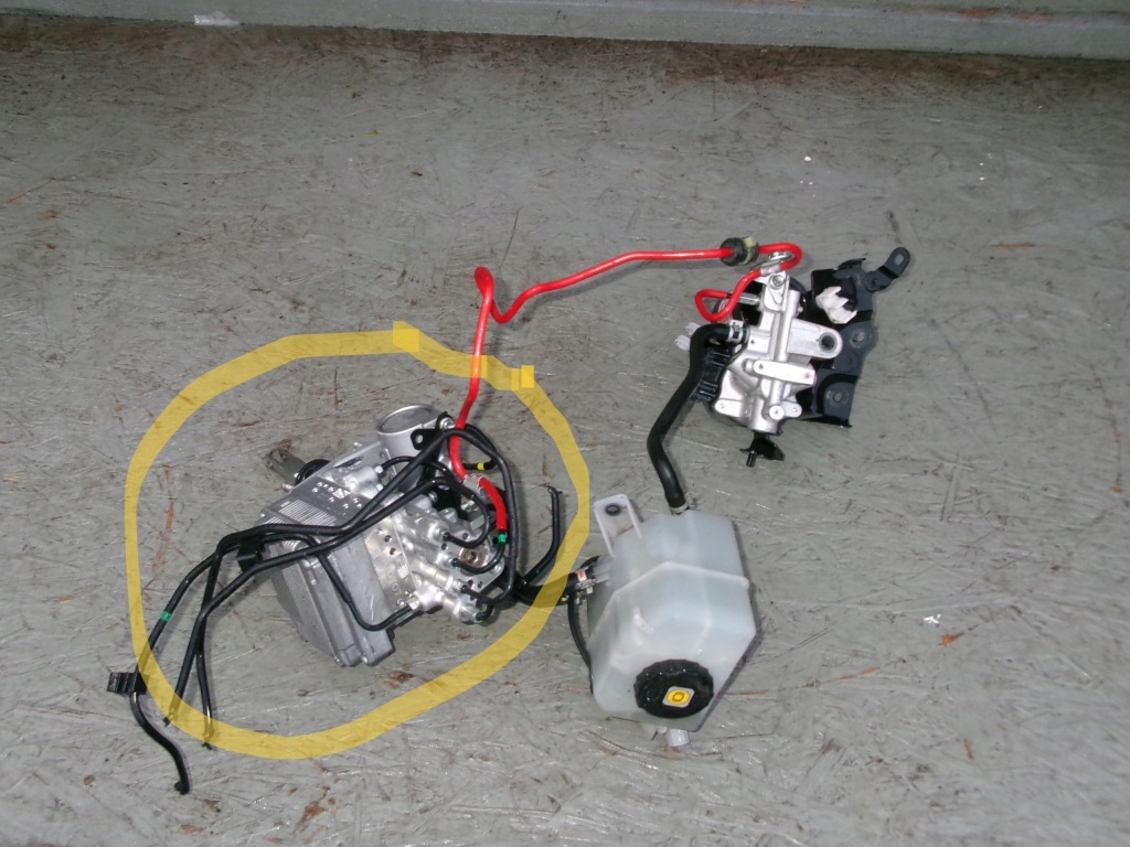 фото №1, Toyota rav4 iv гібрид насос abs