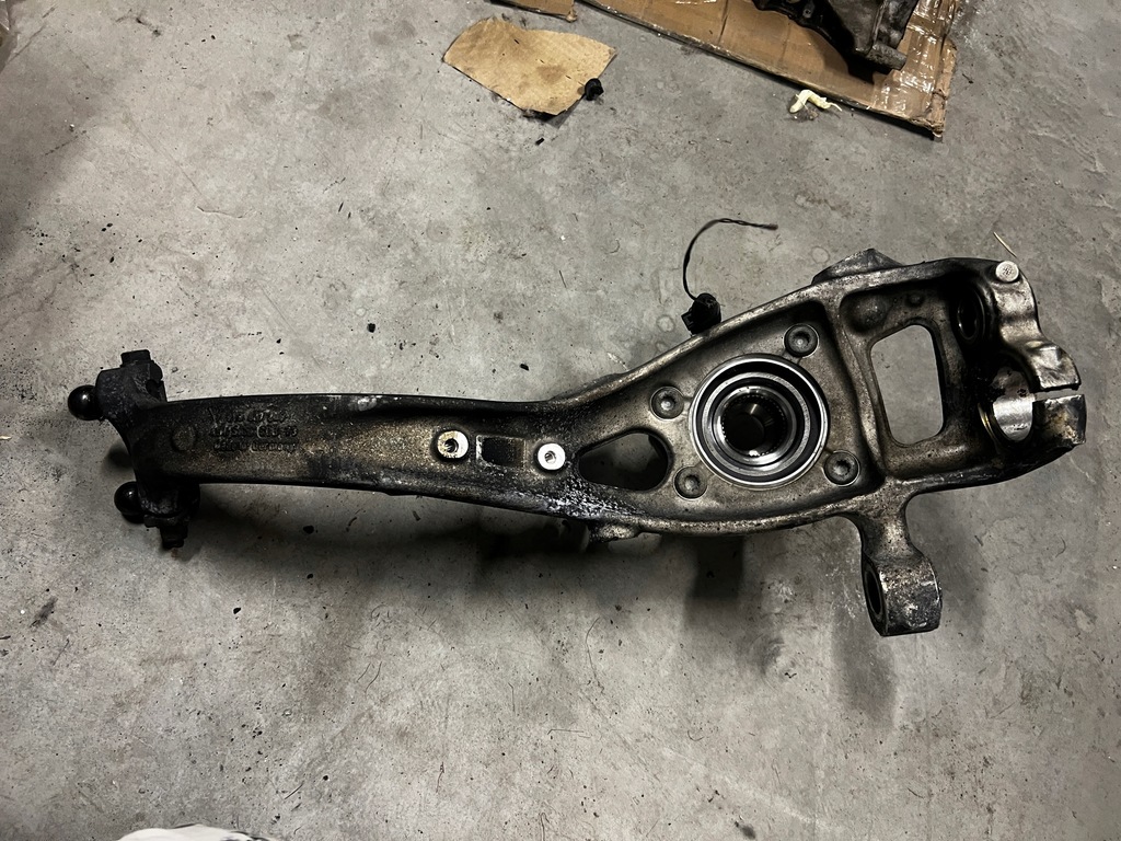 фото №7, Поворотный кулак перед передняя правый правая porsche cayenne coupe 9y3 9y0 hybrid