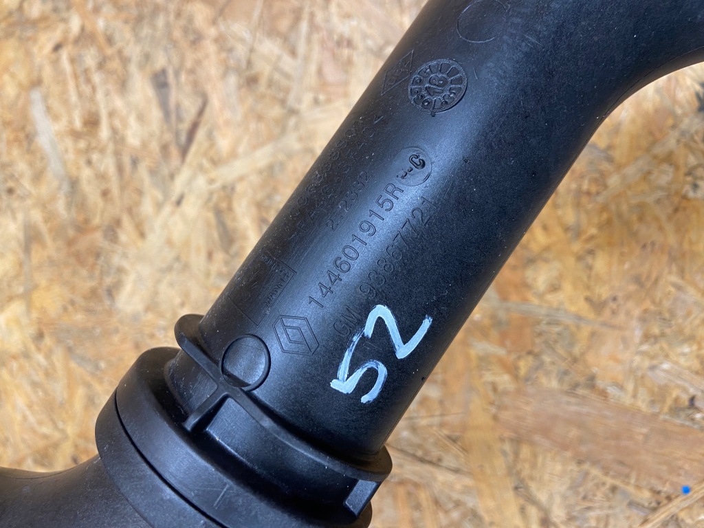 фото №3, Renault trafic iii wąż шланг труба интеркулер воздуха