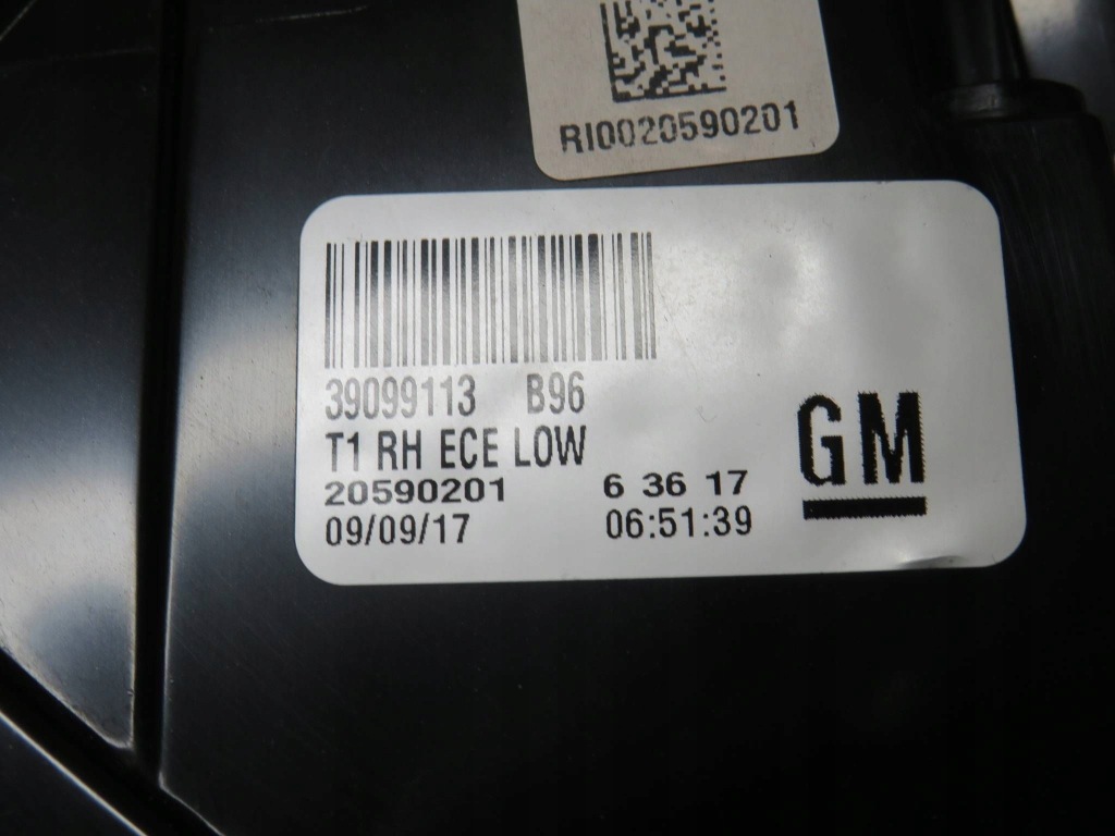 Opel insignia b универсал фара задняя кузовная led правый с Разборки