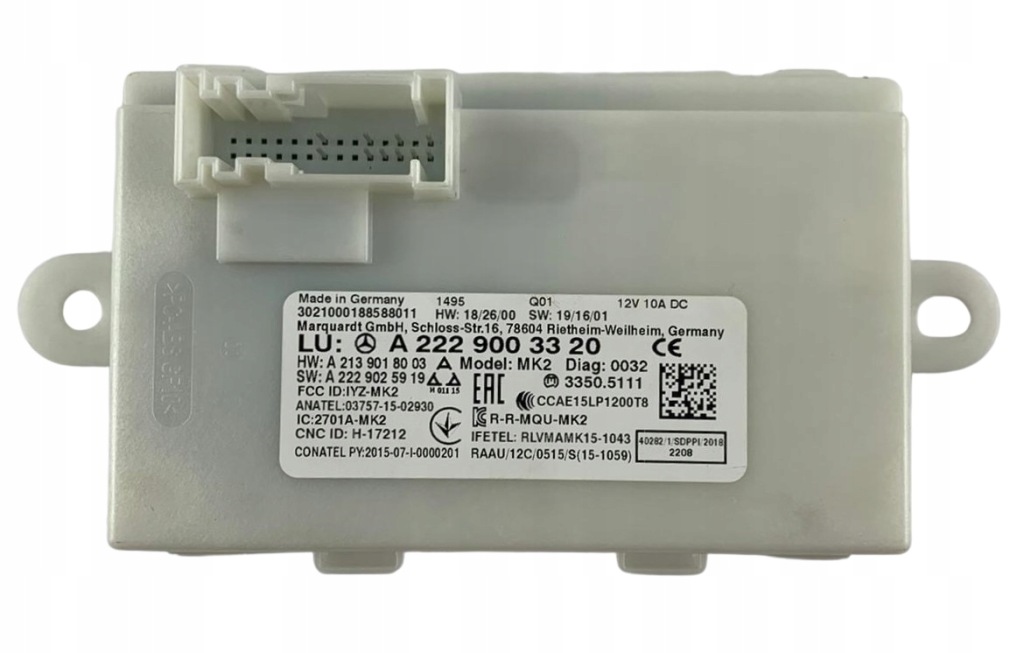 фото №1, Модуль блок управления a2229003320 mercedes-benz