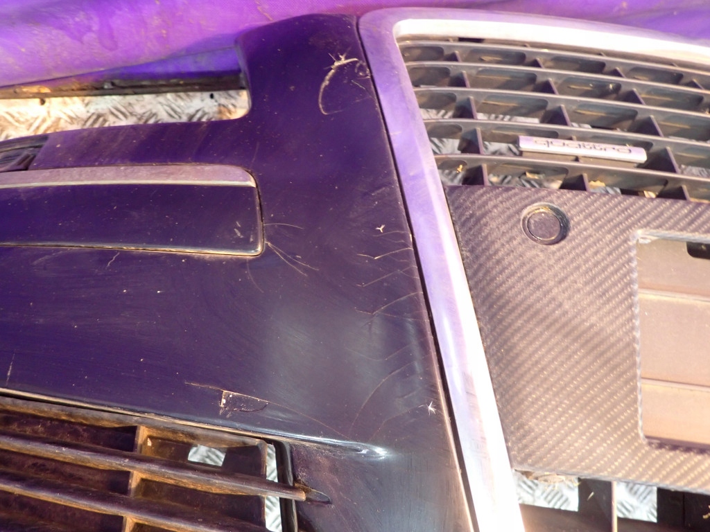 фото №11, Audi a8 d3 lift 05-10 бампер перед передний kompletny решётка радиатора 4z4z