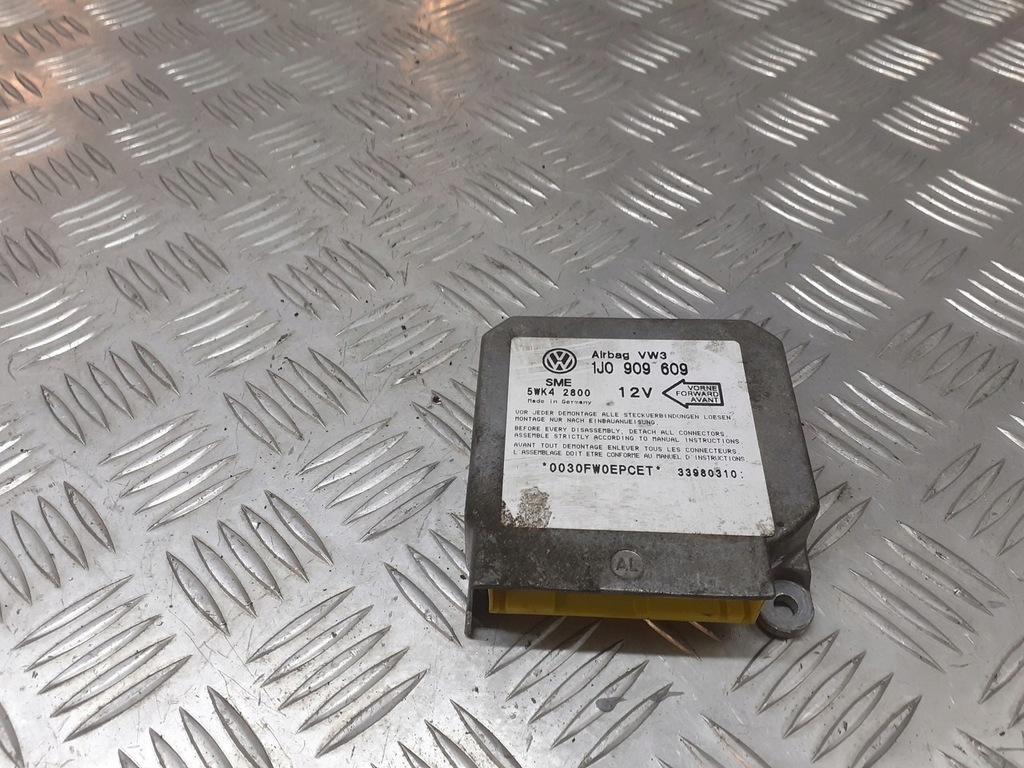 фото №1, Модуль подушка безопасности vw golf iv 1j0909609