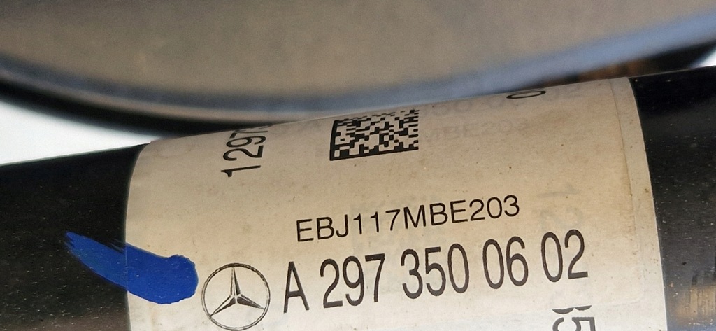 фото №16, Mercedes eqe 295 підвіска задня повний + oś задня поворотна акумулятор hsr