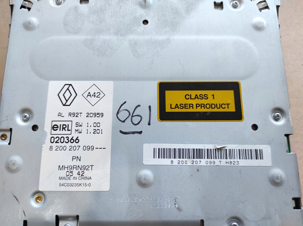 фото №7, Радио cd заводской renault espace iv 8200207099