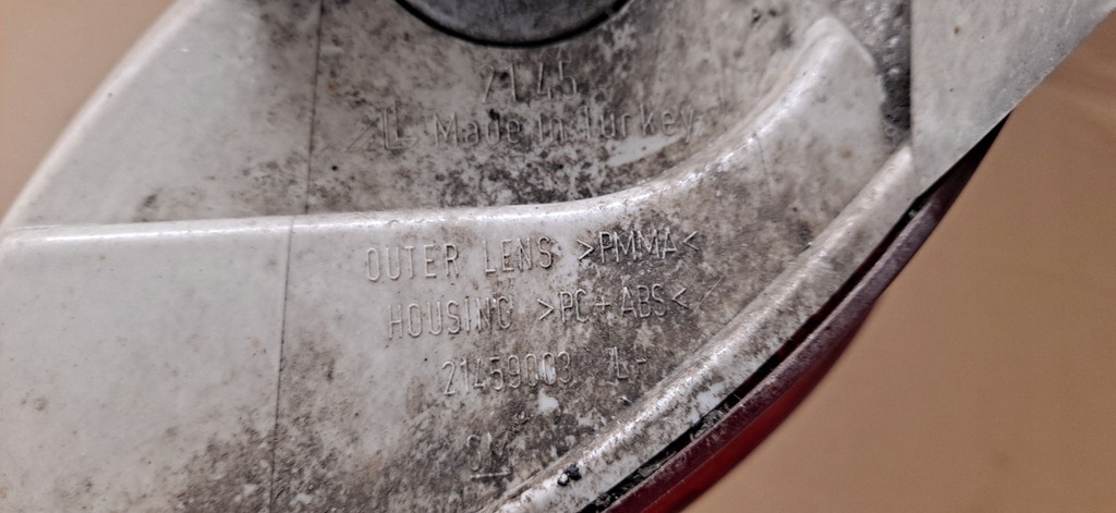 фото №5, Opel zafira c лампа протитуманна задня ліва 21459003